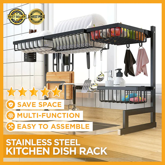 Stainless Steel Kitchen Shelf Rack Dishwasher