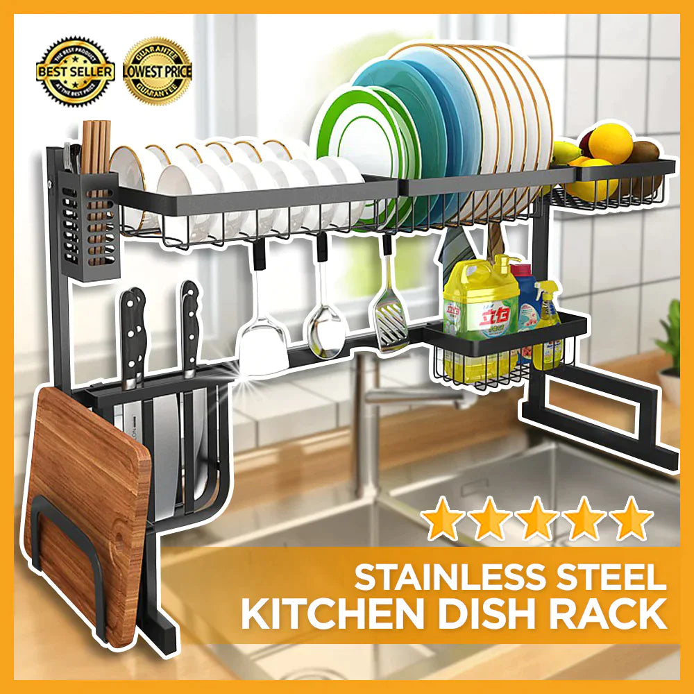 Stainless Steel Kitchen Shelf Rack Dishwasher